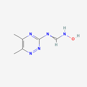 N'-(5,6-dimethyl-1,2-dihydro-1,2,4-triazin-3-yl)-N-oxomethanimidamide