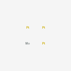 molecular formula MoPt3 B14599737 Molybdenum--platinum (1/3) CAS No. 60862-48-8