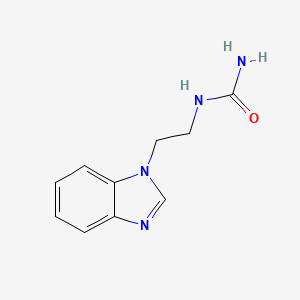 Urea, 1-(2-(1-benzimidazolyl)ethyl)-