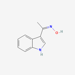 molecular formula C10H10N2O B1459984 (1Z)-1-(1H-indol-3-yl)ethanone oxime CAS No. 40747-13-5