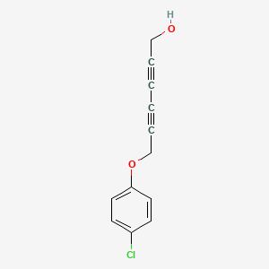 6-(4-Chlorophenoxy)hexa-2,4-diyn-1-OL