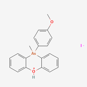 molecular formula C20H19AsIO2 B14599883 CID 78066252 