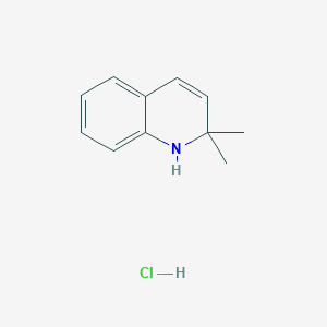 molecular formula C11H14ClN B1459989 2,2-Dimethyl-1,2-dihydroquinoline hydrochloride CAS No. 14465-62-4