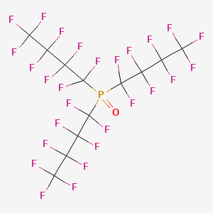 Tris(nonafluorobutyl)(oxo)-lambda~5~-phosphane