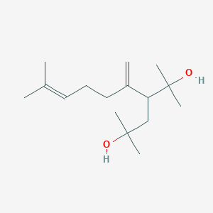 2,5-Dimethyl-3-(6-methylhepta-1,5-dien-2-yl)hexane-2,5-diol