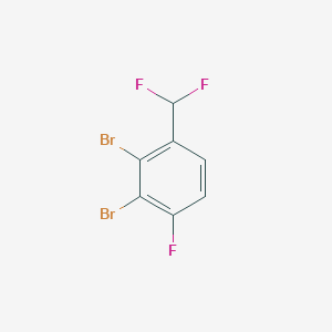 2,3-Dibromo-4-fluorobenzodifluoride