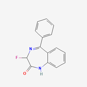 3-Fluoro-5-phenyl-1,3-dihydro-2H-1,4-benzodiazepin-2-one