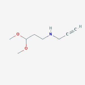 N-(3,3-Dimethoxypropyl)prop-2-yn-1-amine