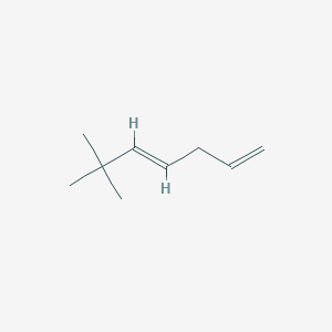 molecular formula C9H16 B14600104 (4E)-6,6-dimethylhepta-1,4-diene CAS No. 61077-49-4