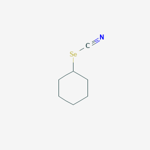 molecular formula C7H11NSe B14600126 Cyclohexyl selenocyanate CAS No. 60669-49-0