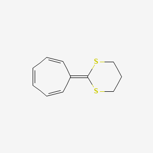 2-(Cyclohepta-2,4,6-trien-1-ylidene)-1,3-dithiane