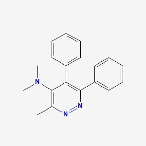 N,N,3-Trimethyl-5,6-diphenylpyridazin-4-amine