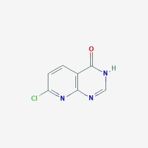 molecular formula C7H4ClN3O B1460026 7-氯吡啶并[2,3-D]嘧啶-4-醇 CAS No. 552331-43-8