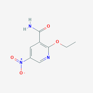 2-Ethoxy-5-nitropyridine-3-carboxamide