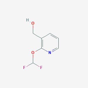 molecular formula C7H7F2NO2 B1460030 (2-(二氟甲氧基)吡啶-3-基)甲醇 CAS No. 2222104-49-4