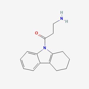 3-Amino-1-(1,2,3,4-tetrahydro-9H-carbazol-9-yl)propan-1-one