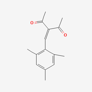 3-[(2,4,6-Trimethylphenyl)methylidene]pentane-2,4-dione