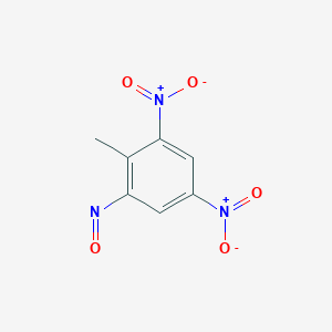 molecular formula C7H5N3O5 B14600355 2-Methyl-1,5-dinitro-3-nitrosobenzene CAS No. 60993-54-6