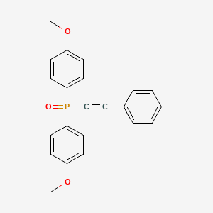 Bis(4-methoxyphenyl)(oxo)(phenylethynyl)-lambda~5~-phosphane