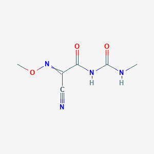 2-Cyano-2-(methoxyimino)-N-(methylcarbamoyl)acetamide