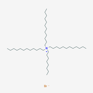 molecular formula C44H92BrN B14600439 N,N-Didodecyl-N-octyldodecan-1-aminium bromide CAS No. 61175-85-7