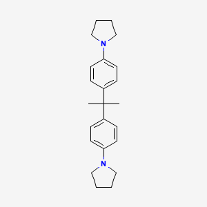 1,1'-[Propane-2,2-diyldi(4,1-phenylene)]dipyrrolidine