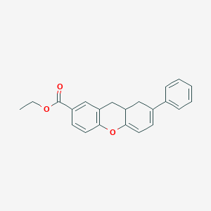 molecular formula C22H20O3 B14600516 Agn-PC-0nig3N CAS No. 61075-11-4