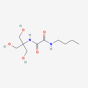 N~1~-Butyl-N~2~-[1,3-dihydroxy-2-(hydroxymethyl)propan-2-yl]ethanediamide