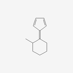 1-(Cyclopenta-2,4-dien-1-ylidene)-2-methylcyclohexane