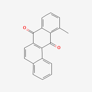 molecular formula C19H12O2 B14600603 11-Methyltetraphene-7,12-dione CAS No. 60184-76-1