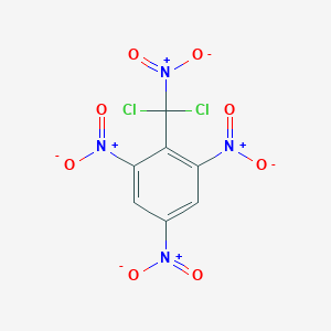 2-[Dichloro(nitro)methyl]-1,3,5-trinitrobenzene