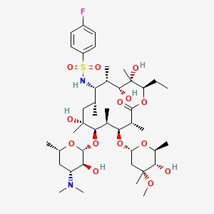 molecular formula C43H73FN2O14S B14600653 N-(4-Fluorobenzenesulfonyl)erythromycylamine CAS No. 61066-20-4