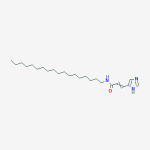 molecular formula C24H43N3O B14600693 3-(1H-imidazol-5-yl)-N-octadecylprop-2-enamide CAS No. 58864-60-1