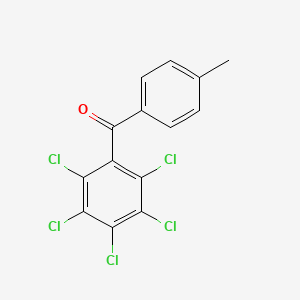 (4-Methylphenyl)(pentachlorophenyl)methanone