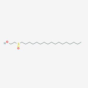 molecular formula C19H40O2S B14600753 2-(Heptadecane-1-sulfinyl)ethan-1-ol CAS No. 58840-41-8