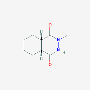 molecular formula C9H14N2O2 B14600758 (4aR,8aS)-2-Methyloctahydrophthalazine-1,4-dione CAS No. 60498-48-8