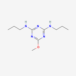 1,3,5-Triazine-2,4-diamine, 6-methoxy-N,N'-dipropyl-