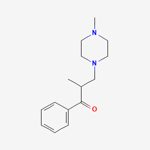 2-Methyl-3-(4-methyl-1-piperazinyl)-1-phenyl-1-propanone