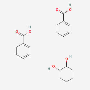 Benzoic acid--cyclohexane-1,2-diol (2/1)