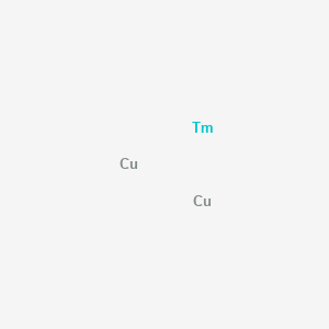 molecular formula Cu2Tm B14600881 Copper;thulium CAS No. 60862-01-3