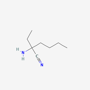 2-Amino-2-ethylhexanenitrile