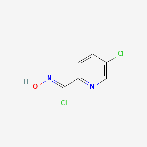 N-hydroxy-(5-chloropyridine)-2-carbonimidoyl chloride