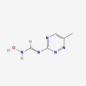 N'-(6-methyl-1,2-dihydro-1,2,4-triazin-3-yl)-N-oxomethanimidamide