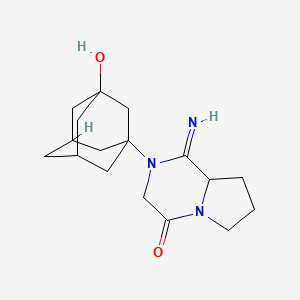 molecular formula C17H25N3O2 B1460101 维达格列汀杂质 E CAS No. 1789703-37-2
