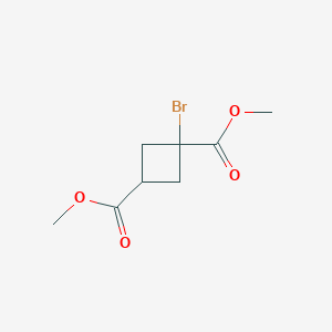 Dimethyl 1-bromocyclobutane-1,3-dicarboxylate