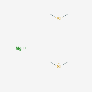 molecular formula C6H18MgSi2 B14601100 Magnesium bis[trimethylsilicate(1-)] CAS No. 61218-55-1