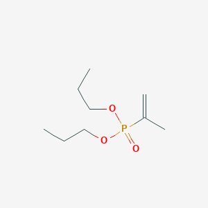 molecular formula C9H19O3P B14601108 Dipropyl prop-1-en-2-ylphosphonate CAS No. 59344-72-8