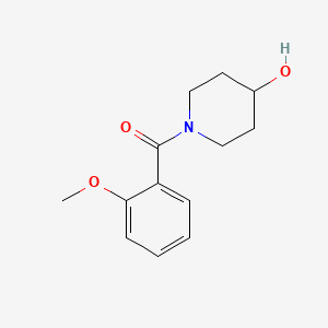 B1460111 1-(2-Methoxybenzoyl)piperidin-4-ol CAS No. 1082928-63-9