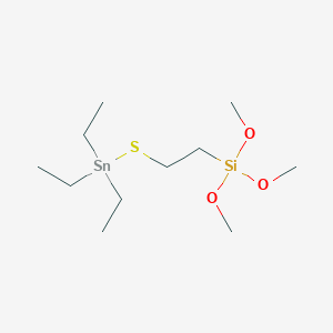 7,7-Diethyl-3,3-dimethoxy-2-oxa-6-thia-3-sila-7-stannanonane