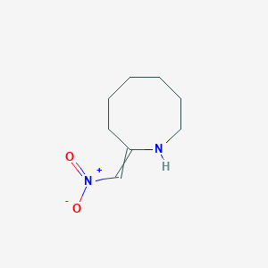 molecular formula C8H14N2O2 B14601137 2-(Nitromethylidene)azocane CAS No. 60971-66-6